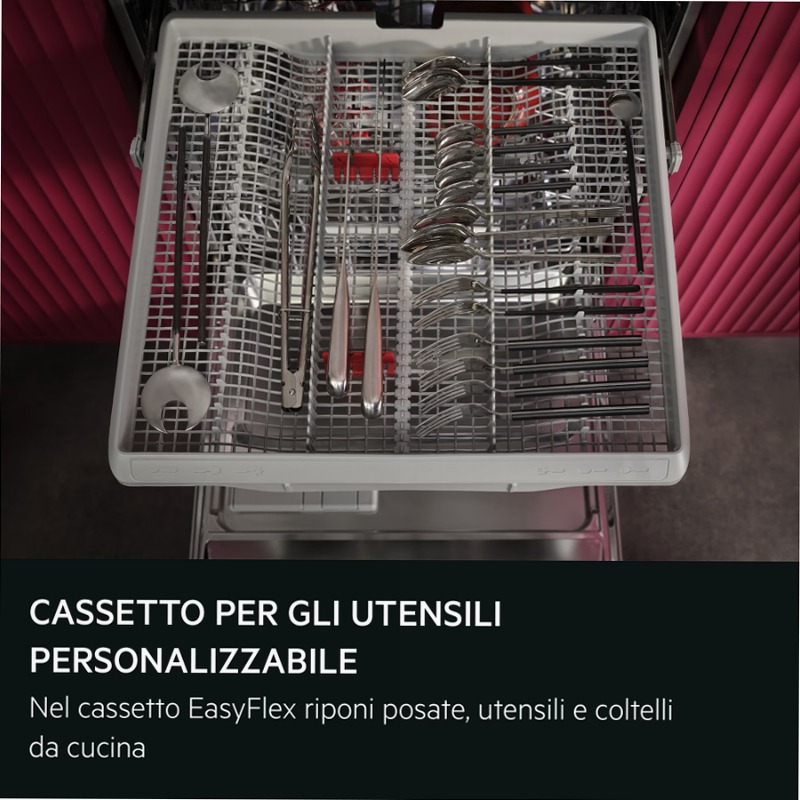 Lavastoviglie integrata totale serie 6000 SmartSelect 60 cm