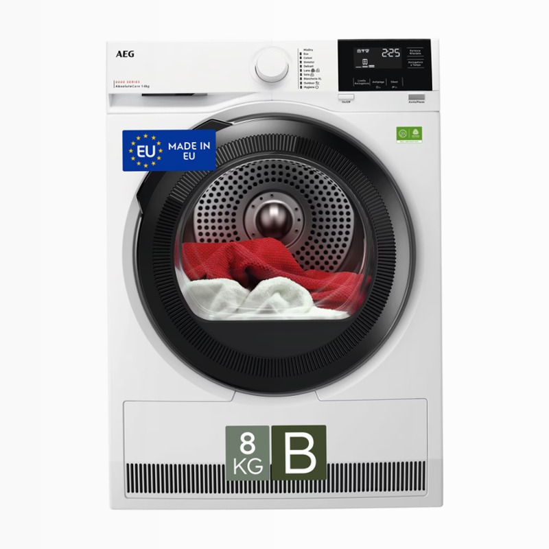 Asciugatrice Serie 8000 AbsoluteCare 8 kg 8kg B