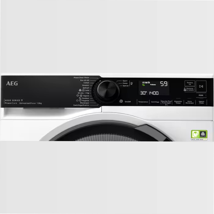 Lavatrice Serie 8000 PowerCare 1400rpm 8kg