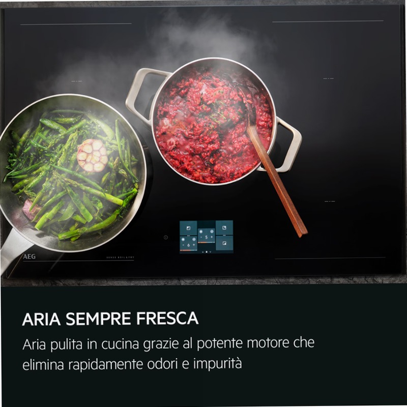 Cappa a camino Serie 5000 Extraction Tech 90 cm