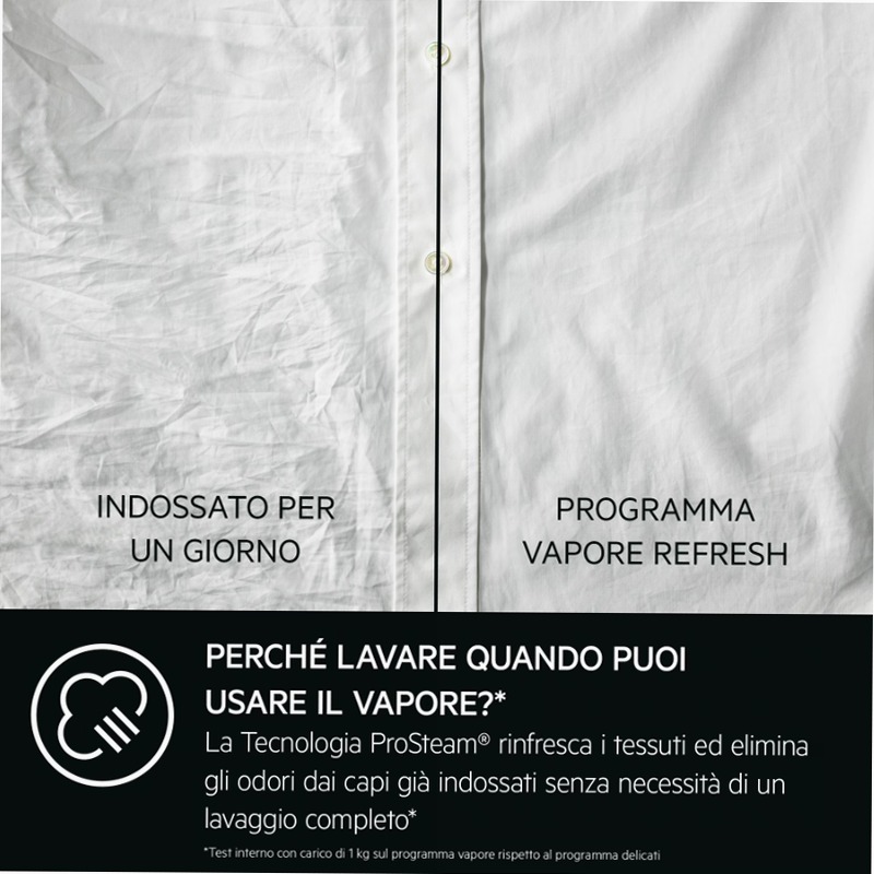 Lavatrice Serie 7000 ProSteam® AEG - 8 kg 1400rpm 8kg