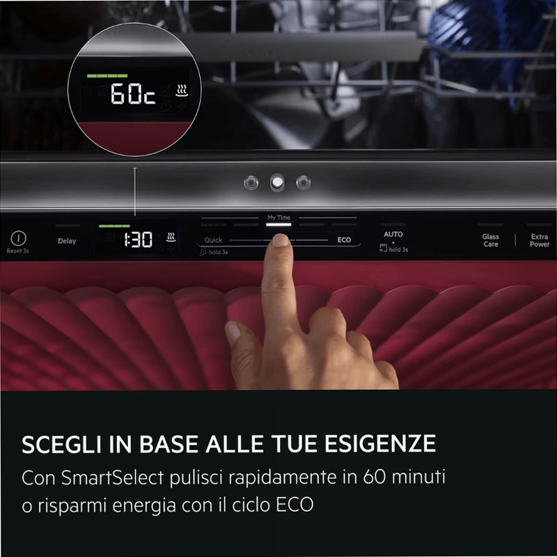 Lavastoviglie integrata totale serie 6000 SmartSelect 60 cm B 14