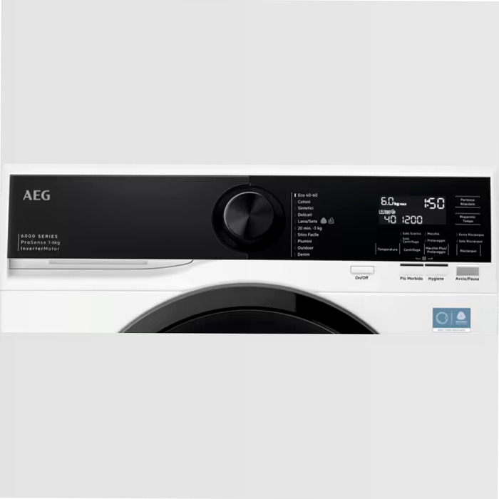 Lavatrice serie 6000 ProSense® 6 kg 6kg