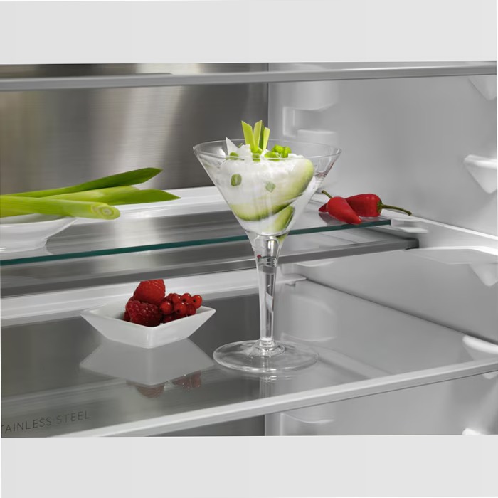 Frigocongelatore Serie 8000 Cooling 360° Acciaio