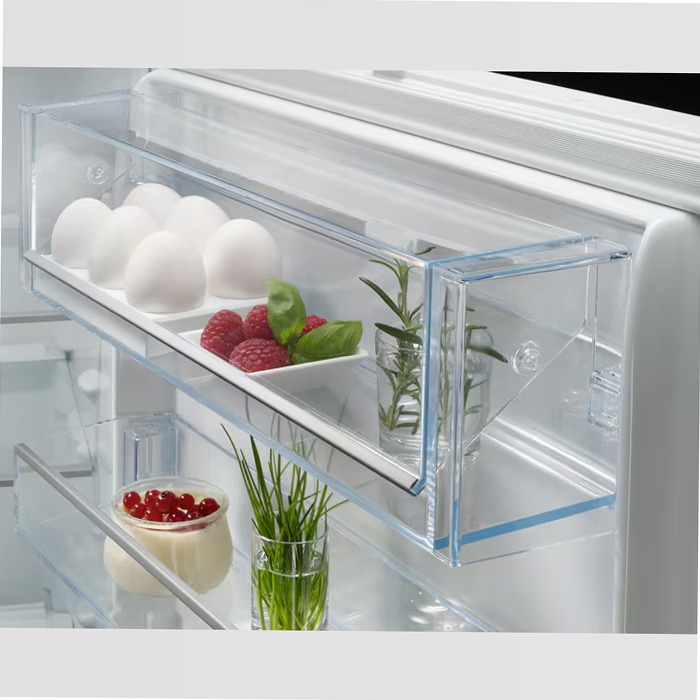 Frigocongelatore Serie 8000 Cooling 360° Acciaio