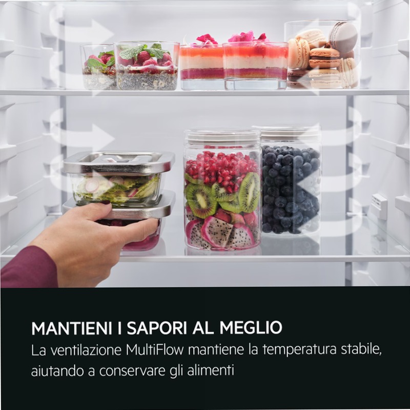Frigocongelatore a libera installazione Serie 6000 Inox 201.7 cm Acciaio