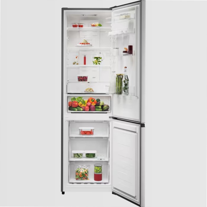 Frigocongelatore a libera installazione Serie 6000 Inox 201.7 cm Acciaio