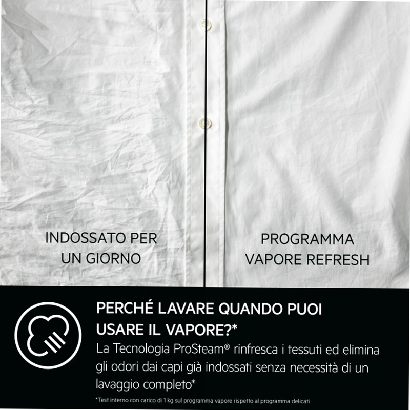 Lavatrice ProSteam® UniversalDose 10 kg 1400rpm 10kg