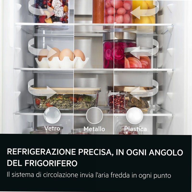 Frigocongelatore Serie 7000 177,2 cm Incasso