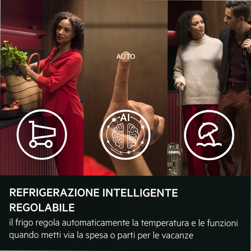 Frigocongelatore Serie 7000 177,2 cm Incasso