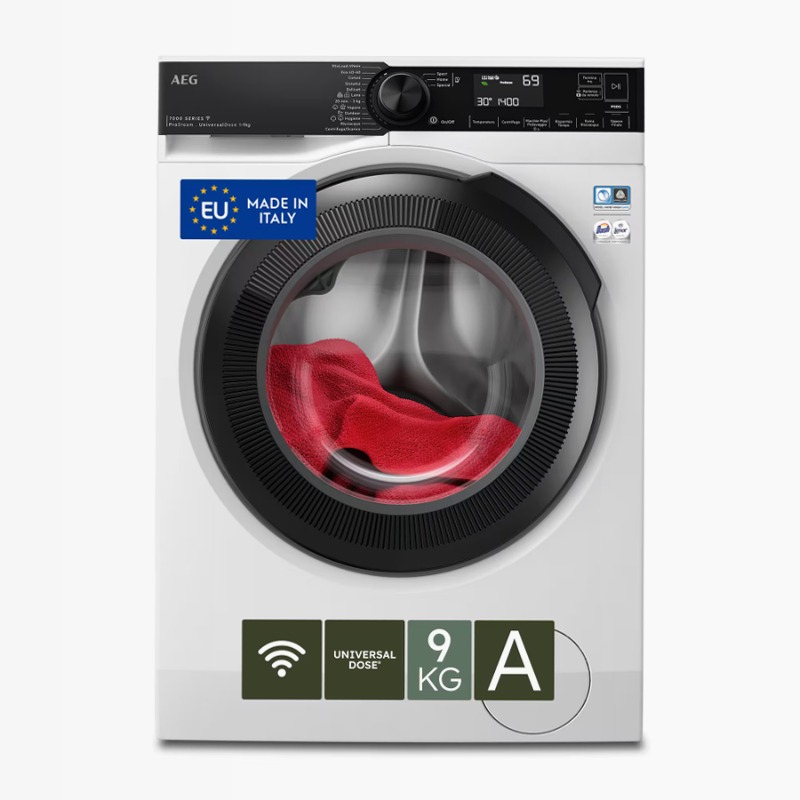 Lavatrice AEG Serie 7000 ProSteam® UniversalDose 9 kg 1400rpm 9kg