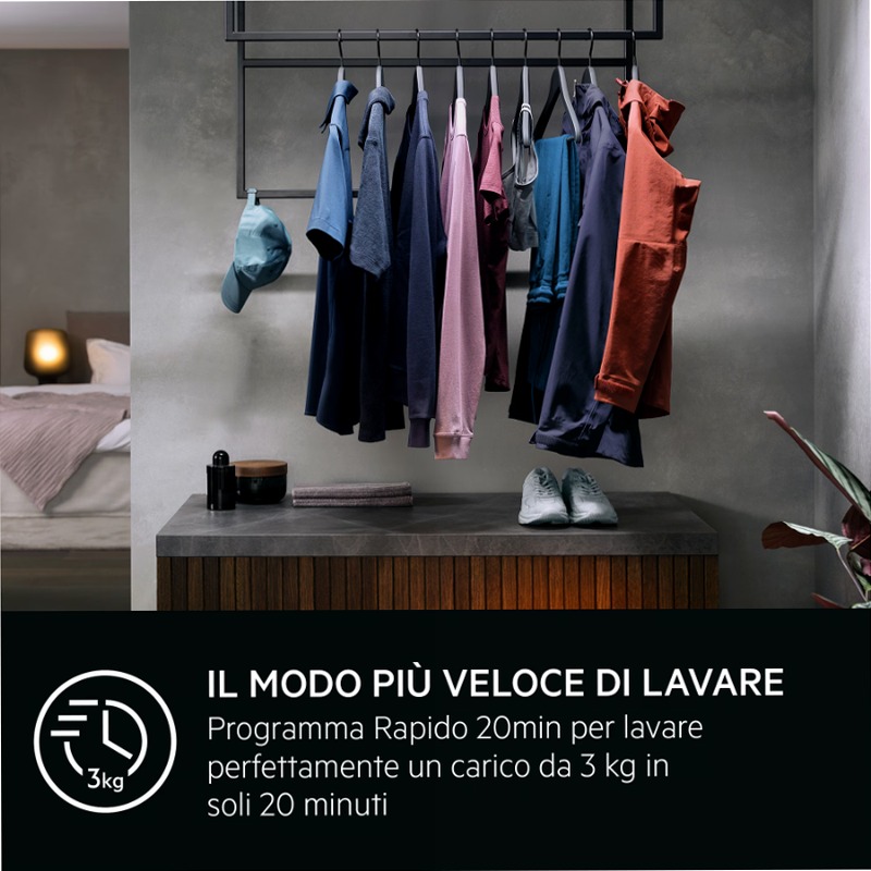 Lavatrice AEG Serie 7000 ProSteam® UniversalDose 9 kg 1400rpm 9kg