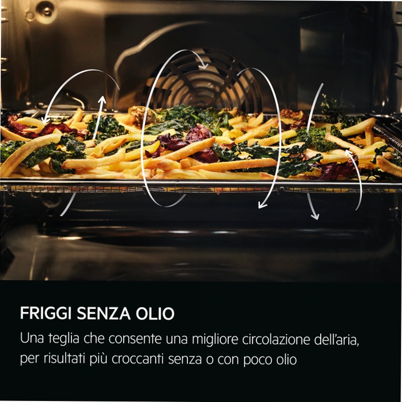 Forno Serie 7000 MealAssist AEG 71 A Nero