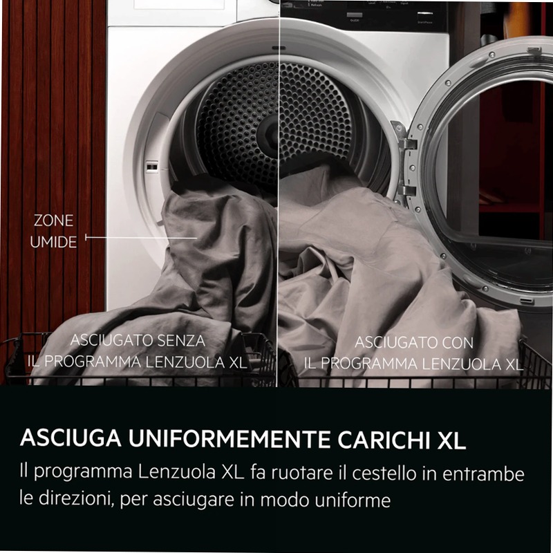 Asciugatrice Serie 8000 AbsoluteCare 8kg A