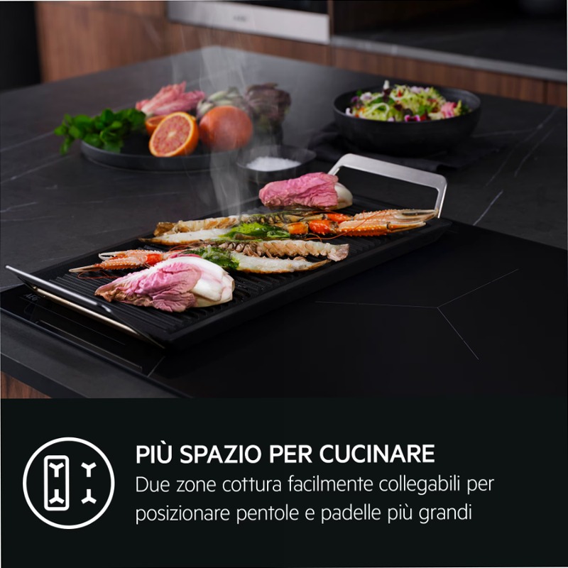 Piano Cottura Induzione SaphirMatt® Serie 8000