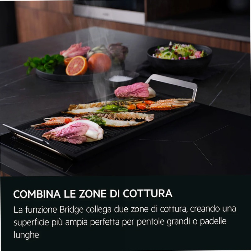 Piano Cottura Induzione SaphirMatt® Serie 8000