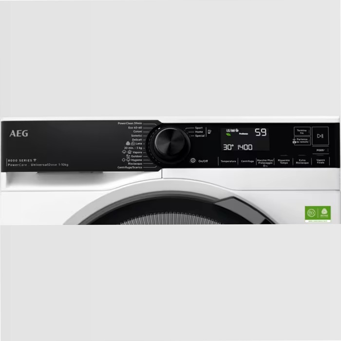 Lavatrice Serie 8000 PowerCare UniversalDose 10 kg 1400rpm 10kg