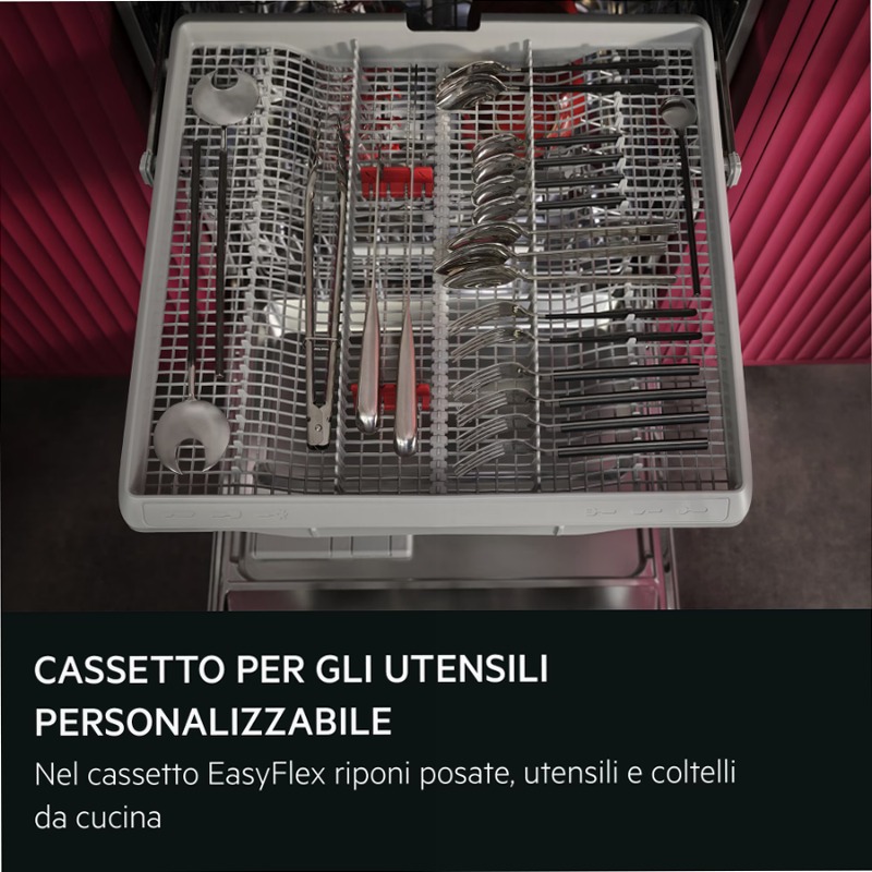 Lavastoviglie integrata totale serie 6000 SmartSelect 60 cm