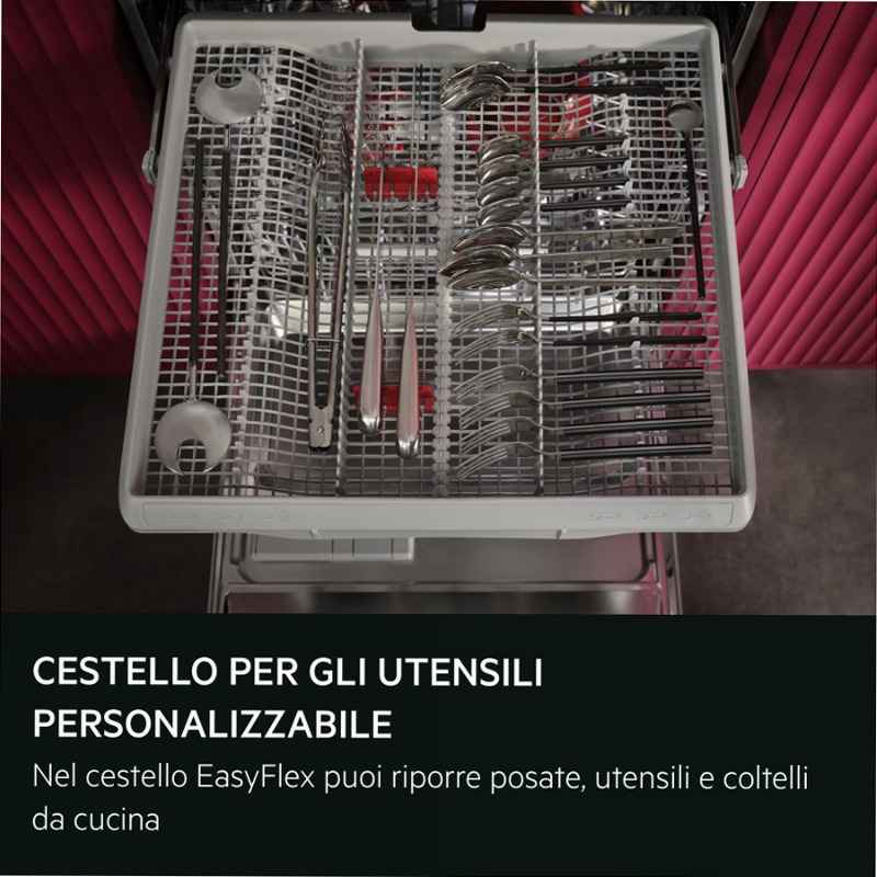 Lavastoviglie integrata totale serie 6000 SmartSelect 60 cm
