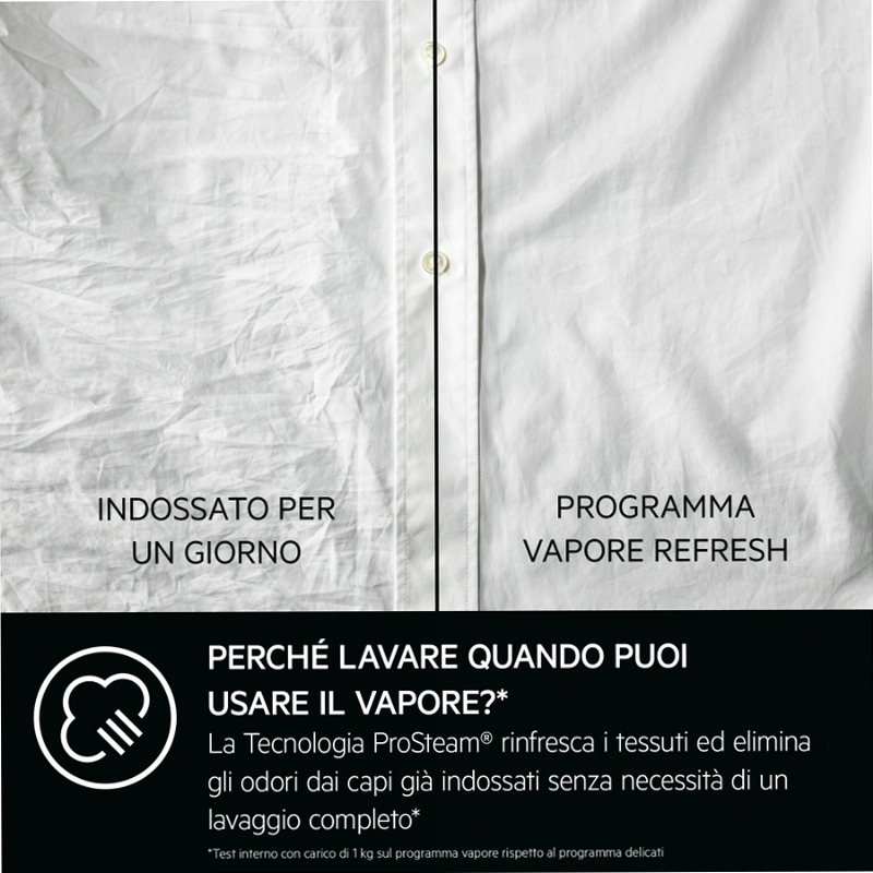 Lavatrice serie 7000 ProSteam® 9 kg 1400rpm 9kg