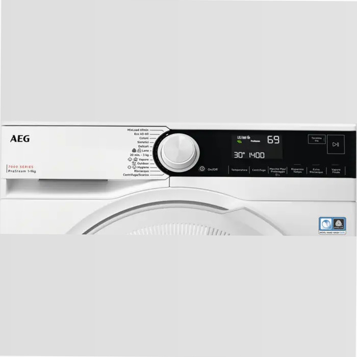 Lavatrice serie 7000 ProSteam® 9 kg 1400rpm 9kg
