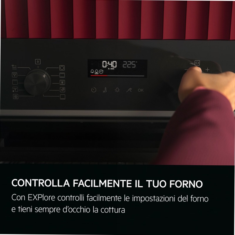 Forno Serie 5000 SurroundCook AEG 72 A