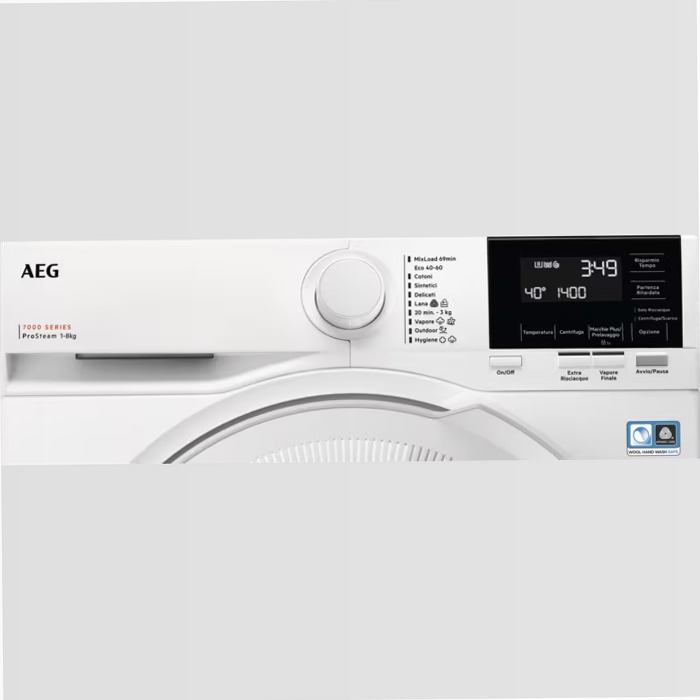 Lavatrice serie 7000 ProSteam® 8 kg 1400rpm 8kg