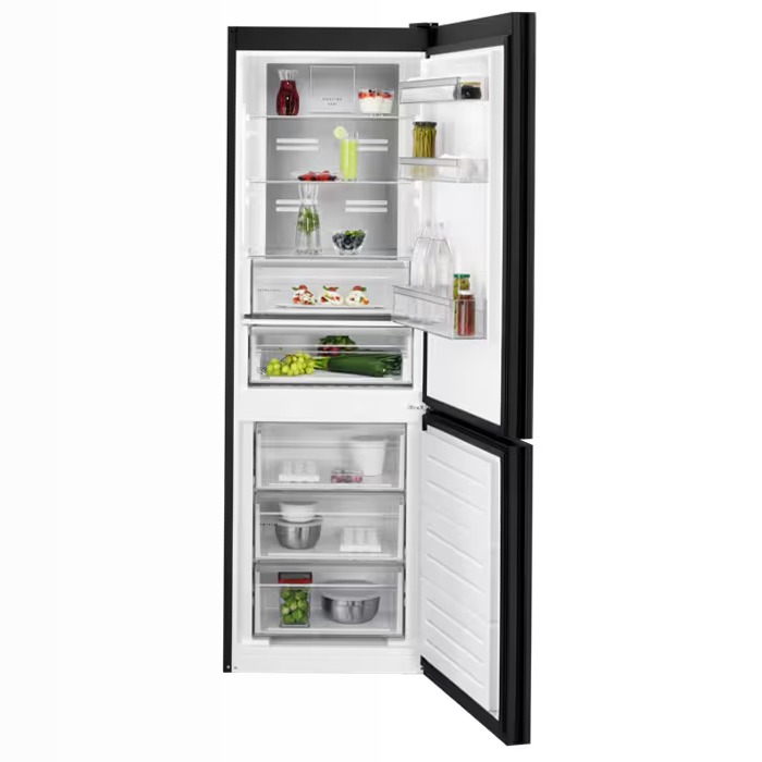 Frigocongelatore a libera installazione Serie 8000 Nero Matt 186 cm
