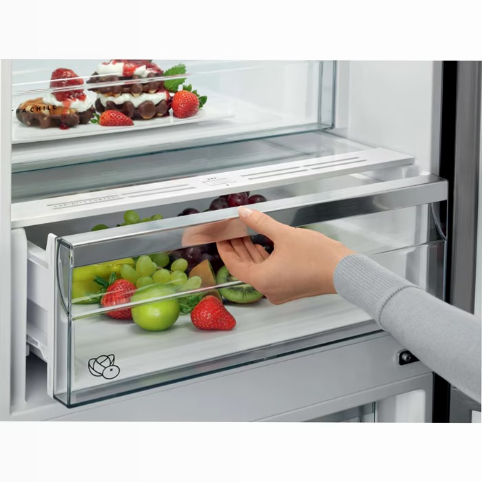 Frigocongelatore a libera installazione Serie 8000 Nero Matt 186 cm