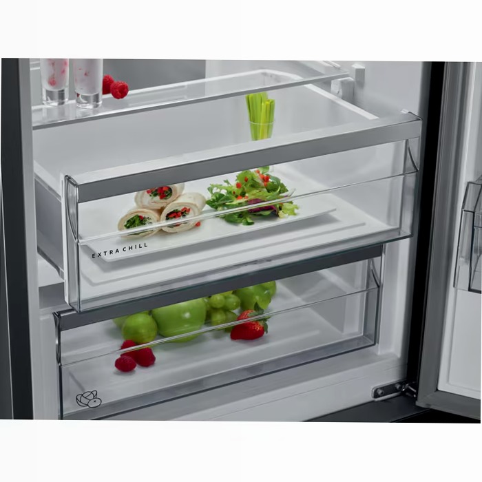 Frigocongelatore a libera installazione Serie 8000 Nero Matt 186 cm