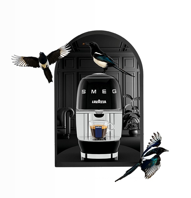 Lavazza A Modo Mio SMEG Beige