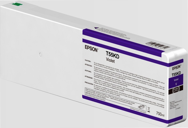 Singlepack Violet T55KD00 UltraChrome HDX/HD 700ml