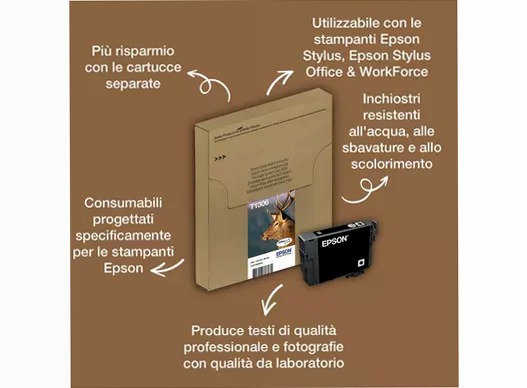 Multipack 3-colours T1306 DURABrite Ultra Ink EasyMail
