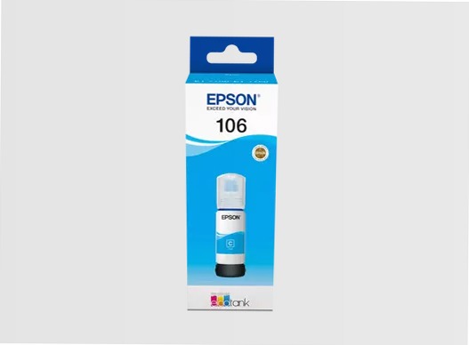 106 EcoTank Cyan Ink Bottle (70 ml)