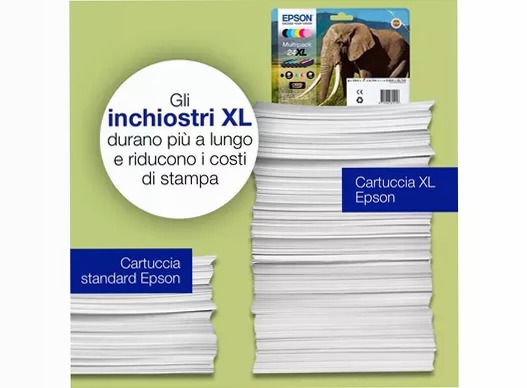 Singlepack Yellow 24XL Claria Photo HD Ink