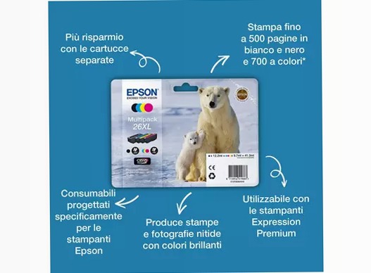 Singlepack Yellow 26 Claria Premium Ink