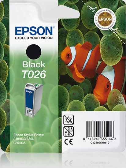 Singlepack Black T026