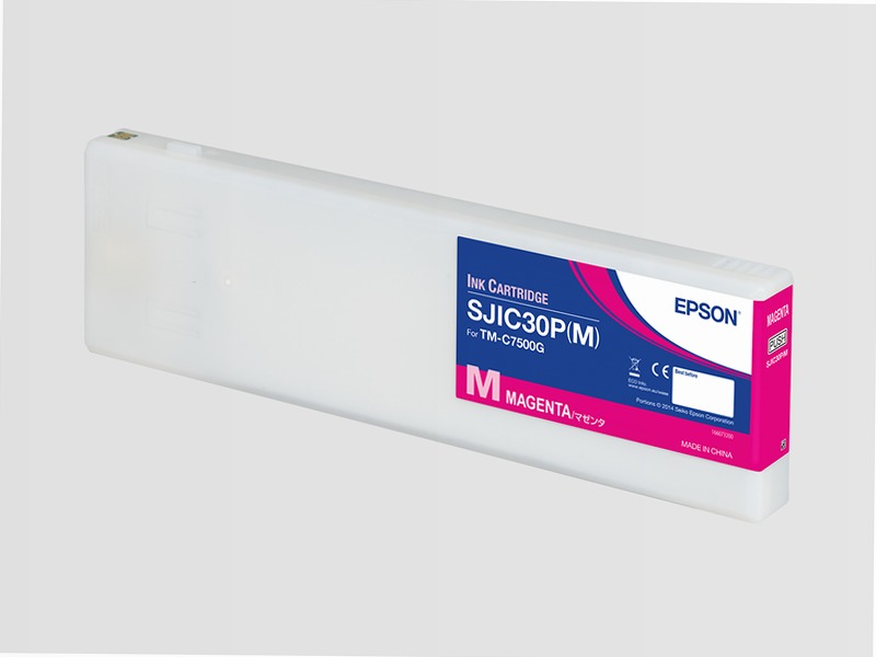 SJIC30P(M): Ink cartridge for ColorWorks C7500G (Magenta)