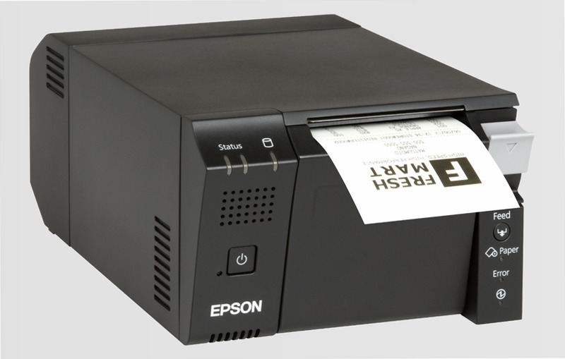 Epson TM-T70II-DT Intelligent Terminal, 16GB SSD, HE, WPR7, Black, EU