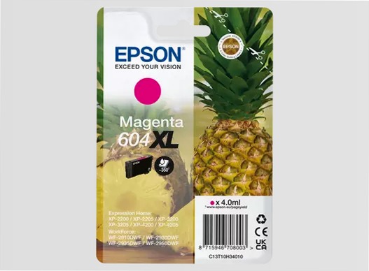 Singlepack Magenta 604XL Ink