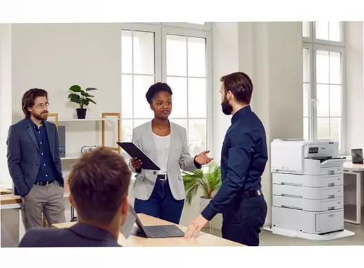 Stampante inkjet per l'ufficio a colori WorkForce Pro EP-C7000DW formato A3+ 335fogli 35ppm