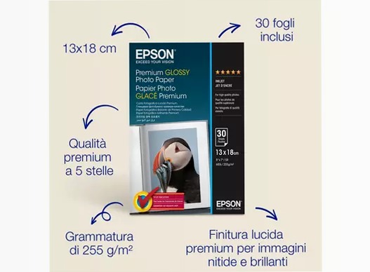 Carta Fotografica Lucida Epson