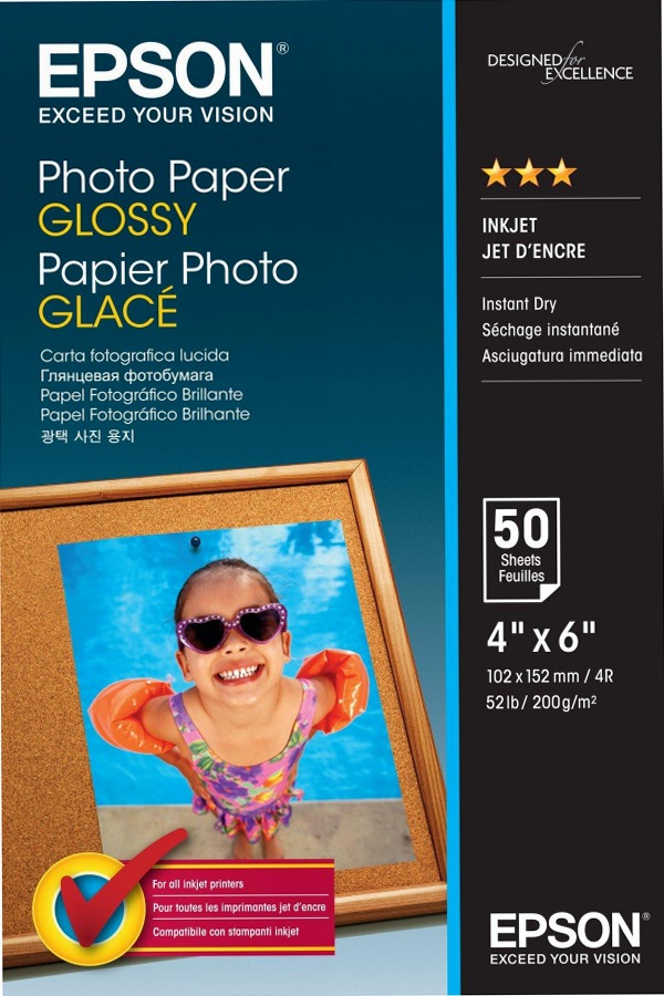 Photo Paper Glossy 10x15cm 50 sheet