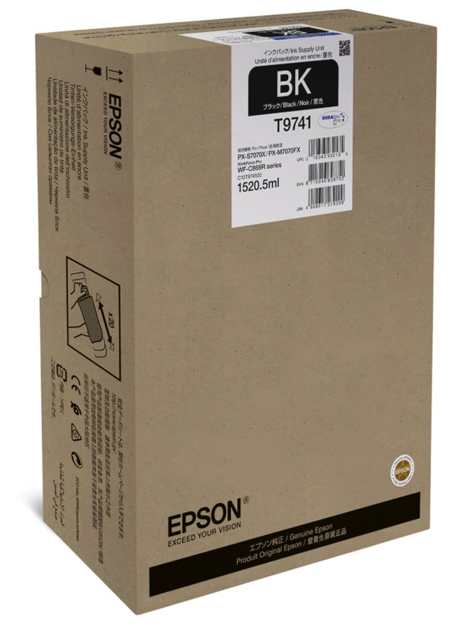 Inchiostro WorkForce Pro WF-C869R Black XXL