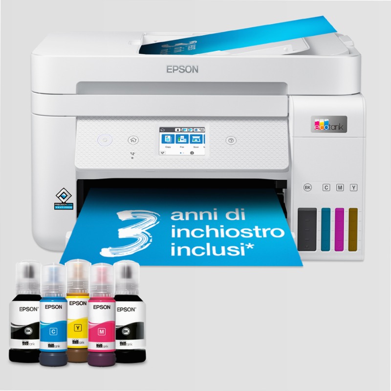 Stampante multifunzione EcoTank ET-4856 250fogli A4 33ppm