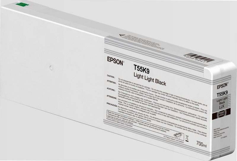 T56P9 Light Gray Ink Cartridge 700ml