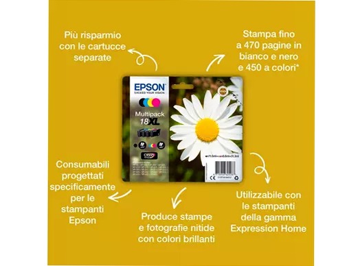 Singlepack Black 18XL Claria Home Ink