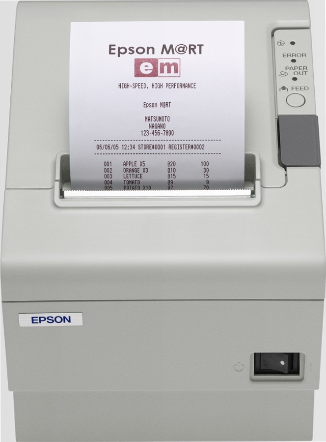 Epson TM-T88IV (061B1): Ethernet, PS, ECW
