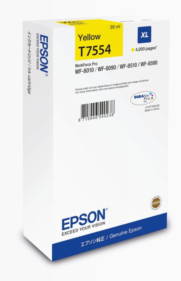 WF-8xxx Series Ink Cartridge XL Yellow