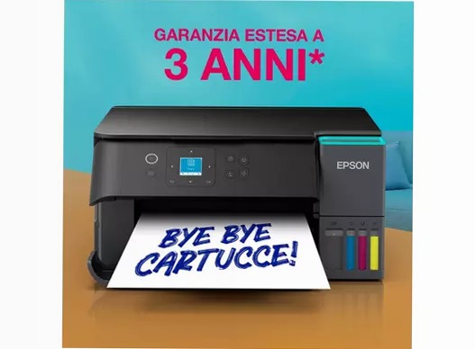 EcoTank ET-2955 stampante multifunzione A4 Wi-Fi con serbatoi di inchiostro, fino a 3 anni di inchiostro inclusi 100fogli 33ppm